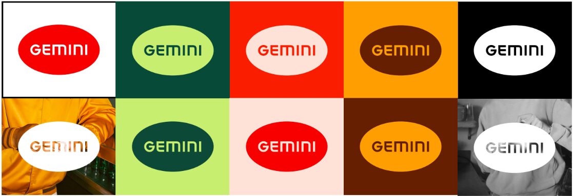 Brand identity матриця Gemini